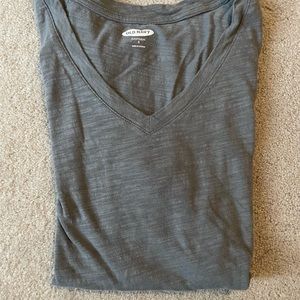 Grey Vneck